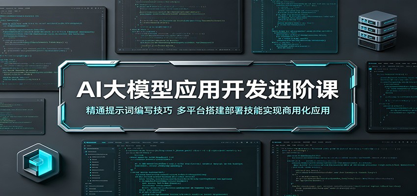 AI大模型应用开发进阶课：精通提示词编写技巧，多平台搭建部署技能实现商用化应用-hcnxn