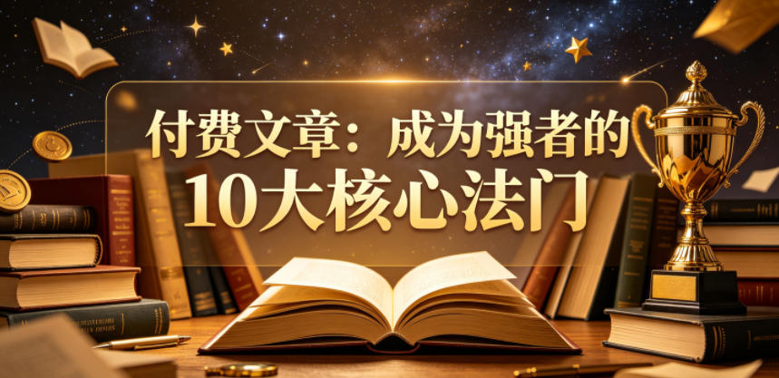 付费文章：成为强者的10大核心法门-hcnxn