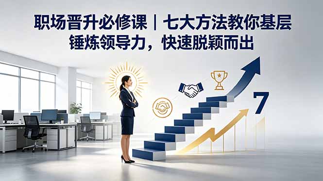 付费文章：职场晋升必修课｜七大方法教你基层锤炼领导力，快速脱颖而出-hcnxn