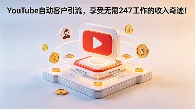 YouTube 自动客户引流，享受无需 247 工作的收入奇迹！【原创双语字幕】-hcnxn
