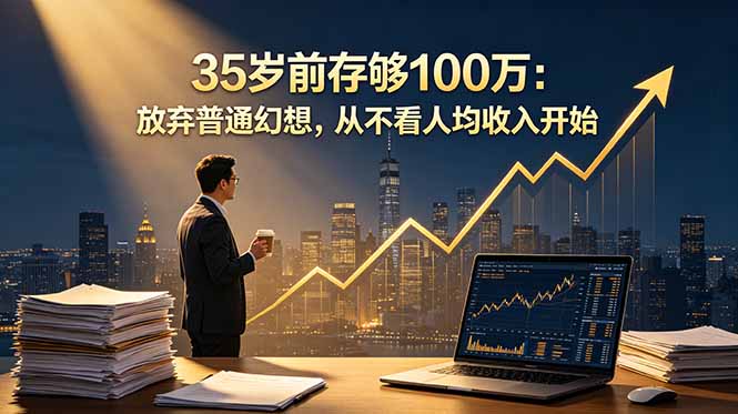 35岁前存够100万：放弃普通幻想，从不看人均收入开始-hcnxn