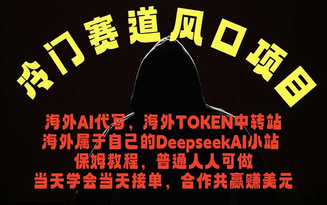 冷门赛道风口项目 海外AI代写！0成本运作完全免费！当天注册当天接单，接单接到手抽筋，无脑...-hcnxn