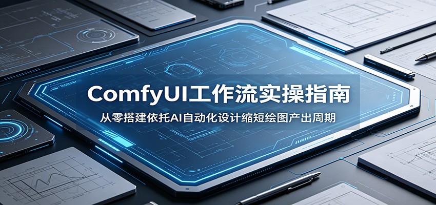ComfyUI 工作流实操指南：从零搭建依托AI自动化设计缩短绘图产出周期-hcnxn