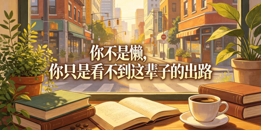 付费文章：你不是懒，你只是看不到这辈子的出路-hcnxn