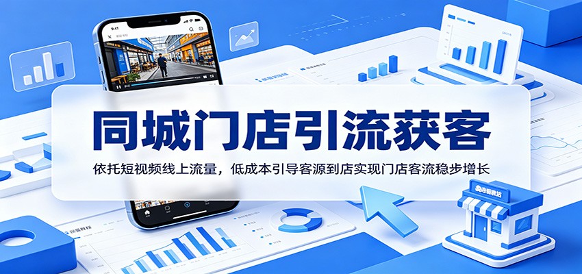 同城门店引流获客：依托短视频线上流量，低成本引导客源到店实现门店客流稳步增长-hcnxn