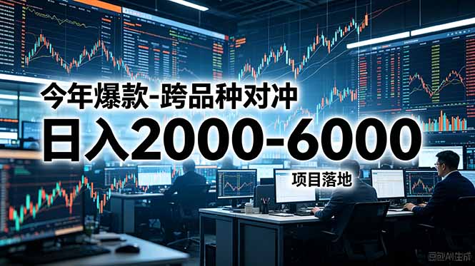 今年爆款-跨品种对冲日入2000-6000，项目落地！-hcnxn