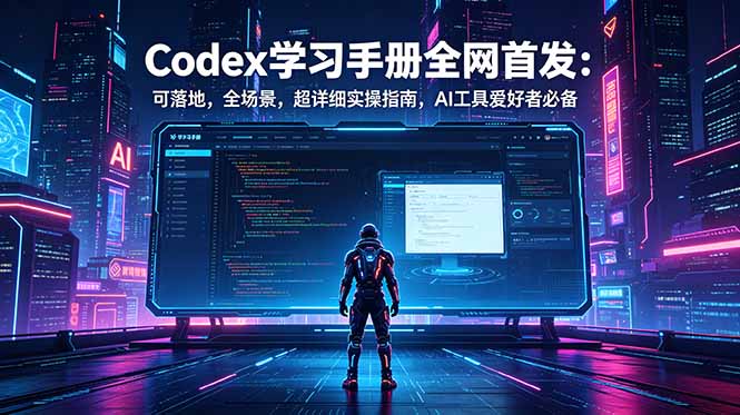 Codex学习手册全网首发：可落地，全场景，超详细实操指南，AI工具爱好者必备-hcnxn