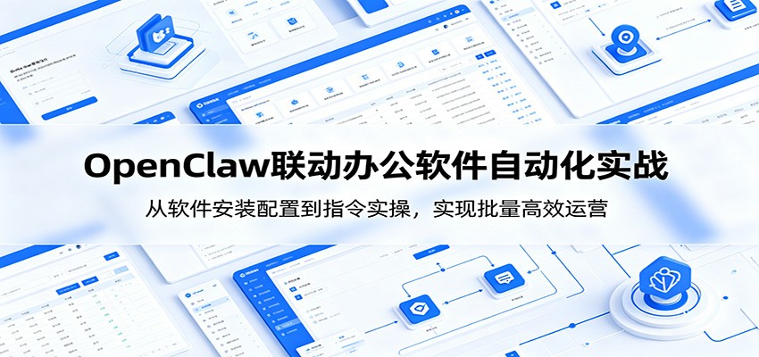 OpenClaw自动化实操课：从软件安装配置到指令实操，实现批量高效运营-hcnxn