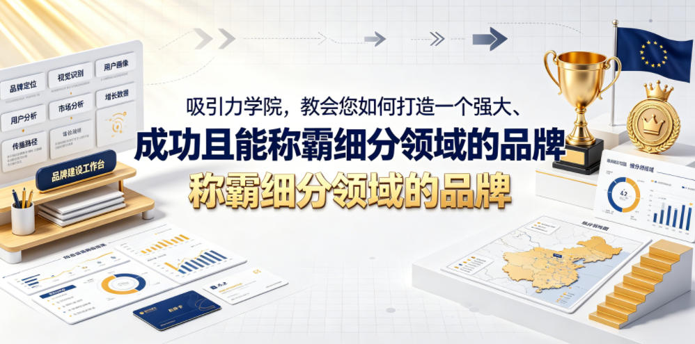 吸引力学院，教会您如何打造一个强大、成功且能称霸细分领域的品牌！【原创双语字幕】-hcnxn