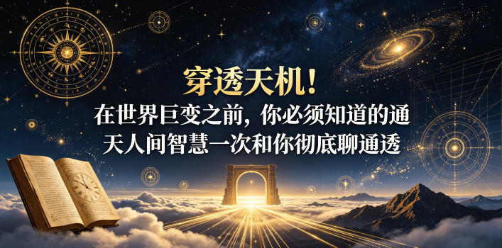 付费文章：穿透天机！在世界巨变之前，你必须知道的通天人间智慧一次和你彻底聊通透-hcnxn
