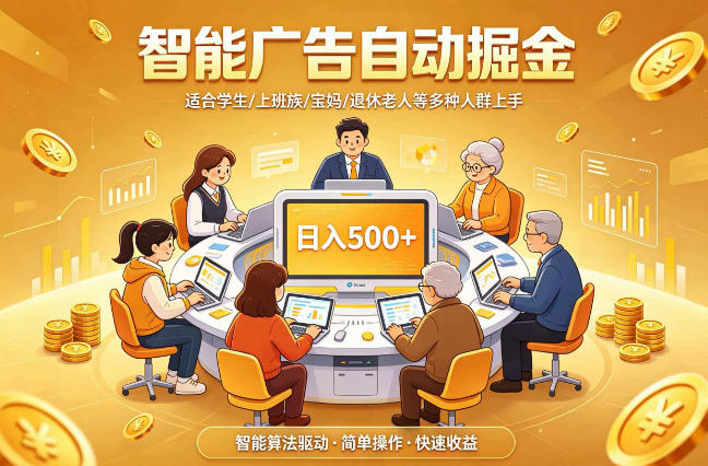 2026年最好做的项目：自动掘金项目，小白轻易上手，单日轻松收入500+【揭秘】-hcnxn