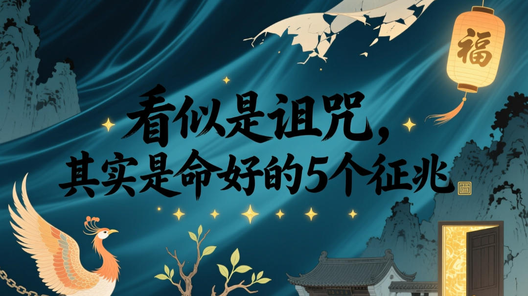 付费文章：看似是诅咒，其实是命好的5个征兆-hcnxn