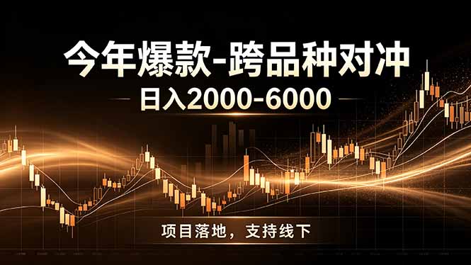 全新跨品种对冲模式上线！日稳定盈利 2000-6000，合规长久可批量放大-hcnxn