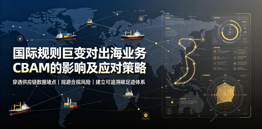 国际规则巨变对出海业务CBAM的影响及应对策略，帮助企业穿透供应链数据堵点，规避合规风险-hcnxn