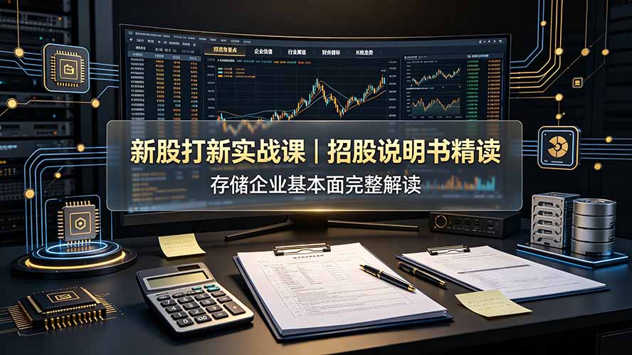 付费文章：新股打新实战课｜招股说明书精读，存储企业基本面完整解读-hcnxn