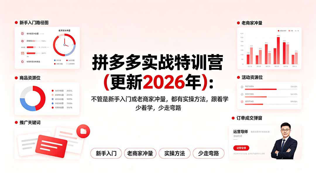 拼多多实战特训营(更新2026年-hcnxn