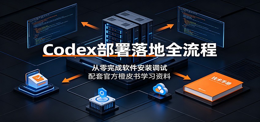 Codex部署落地全流程：从零完成软件安装调试，配套官方橙皮书学习资料-hcnxn
