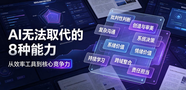付费文章：AI无法取代的8种能力-hcnxn