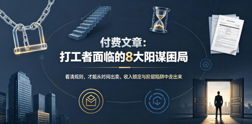 付费文章：打工者面临的8大阳谋困局-hcnxn