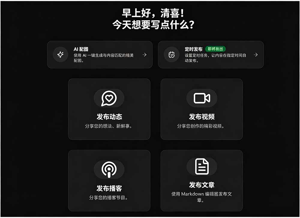 图片[1]-一键发布内容到 10+ 社交媒体平台！支持视频/图片内容，一次编辑全网-hcnxn