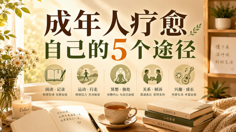 付费文章：成年人疗愈自己的5个途径-hcnxn