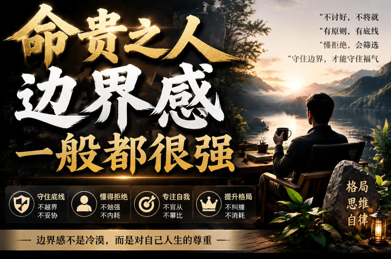 付费文章：命贵之人，边界感一般都很强-hcnxn