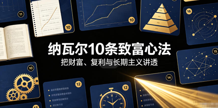 付费文章：纳瓦尔10条致富心法-hcnxn