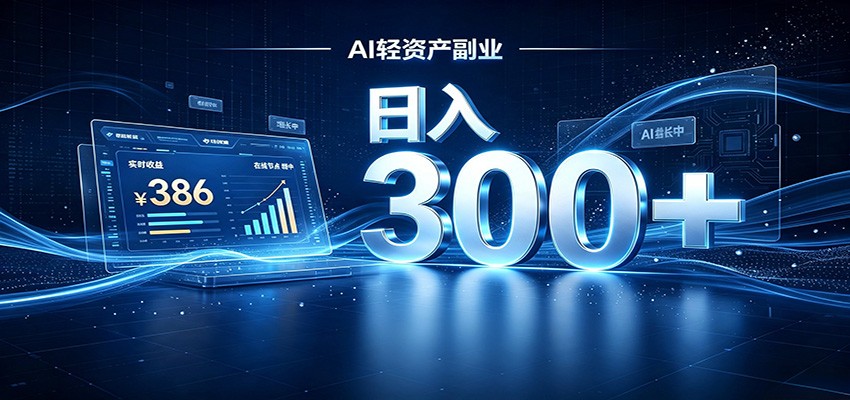 2026 AI轻资产风口，Token中转站小白可入局，日入300+-hcnxn