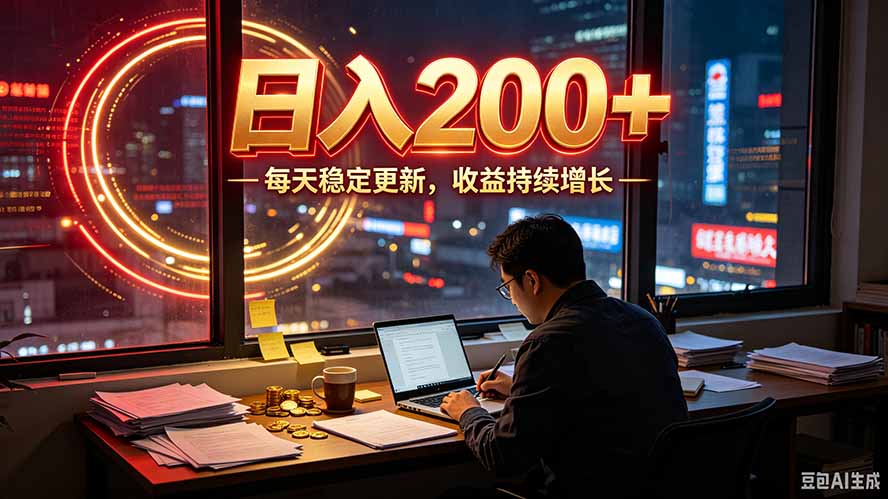 番茄达人变现新玩法，全自动运行 每日300+-hcnxn