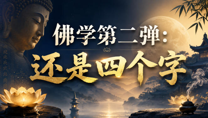 付费文章：佛学第二弹：还是四个字-hcnxn