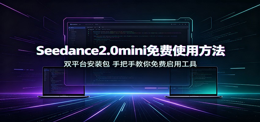 Seedance2.0mini免费使用方法：双平台安装包，手把手教你免费启用工具-hcnxn