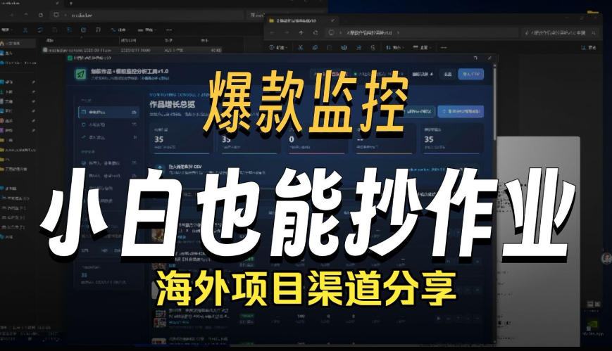 抖音爆款数据监控工具_海外网盘拉新渠道-hcnxn
